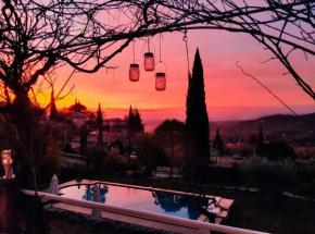 Les Terrasses B&B avec piscine privée